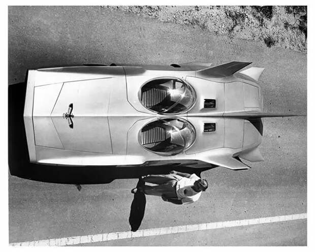 Фантастический автомобиль General Motors Firebird III 1958 года выпуска-16 фото + 1 видео-