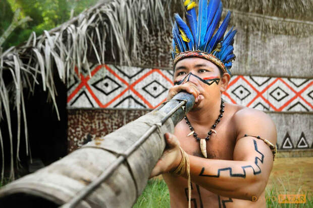 Затерянное в джунглях Амазонки племя Dessana