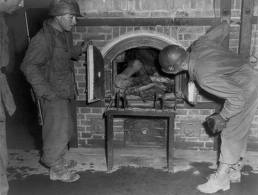 Печь для кремации в одном из концлагерей нацистов