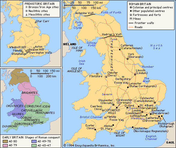 Римляне на Британских островах