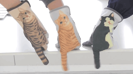 Перчатки кошачьими хвостами, сенсорные перчатки хвосты кошек