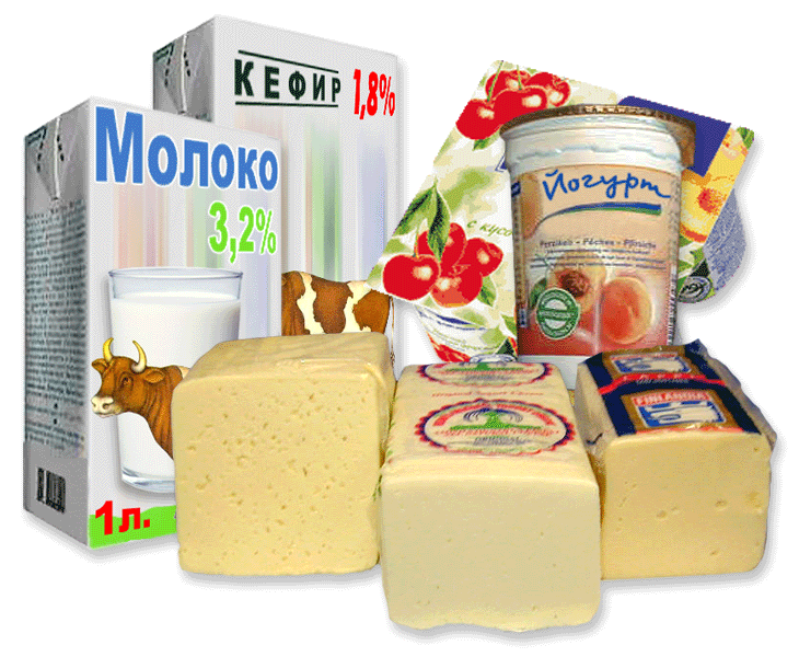 Молочные продукты питания картинки для детей