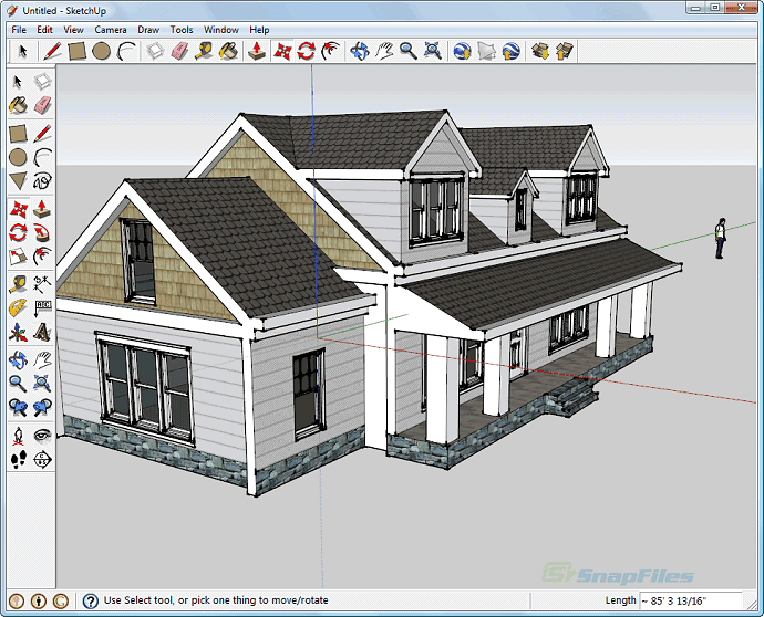 Sketchup готовые проекты домов