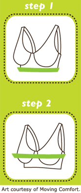 how to fit a sports bra